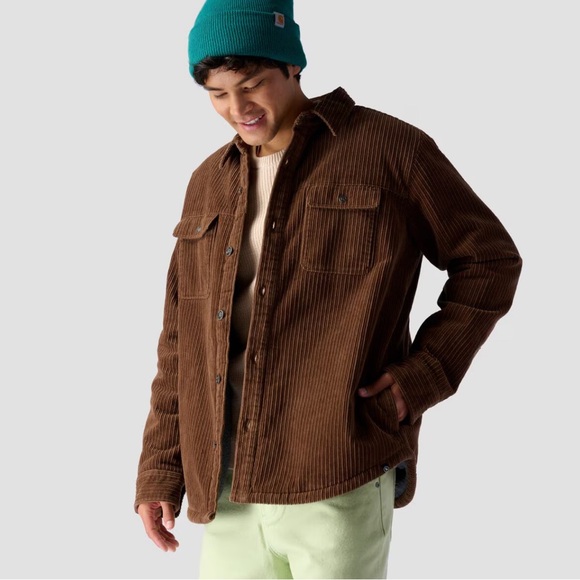 Backcountry Other - Backcountry Corduroy Sherpa Lined Shirt Work Hunting Jacket